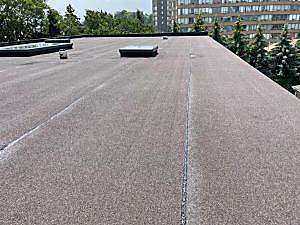 Flat roof project Toronto