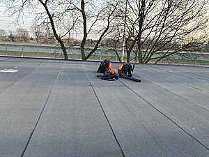 Flat roof project Toronto