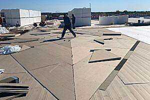 Flat roof project Toronto