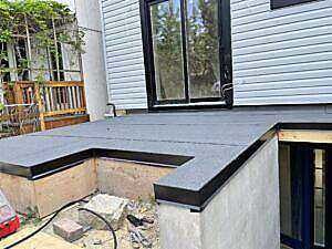 Flat roof project Toronto